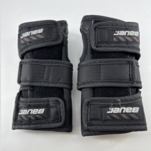Bauer Protective Wrist Guards Rollerblading Biking Ball Hockey Skateboarding VTG - Picture 2 of 7